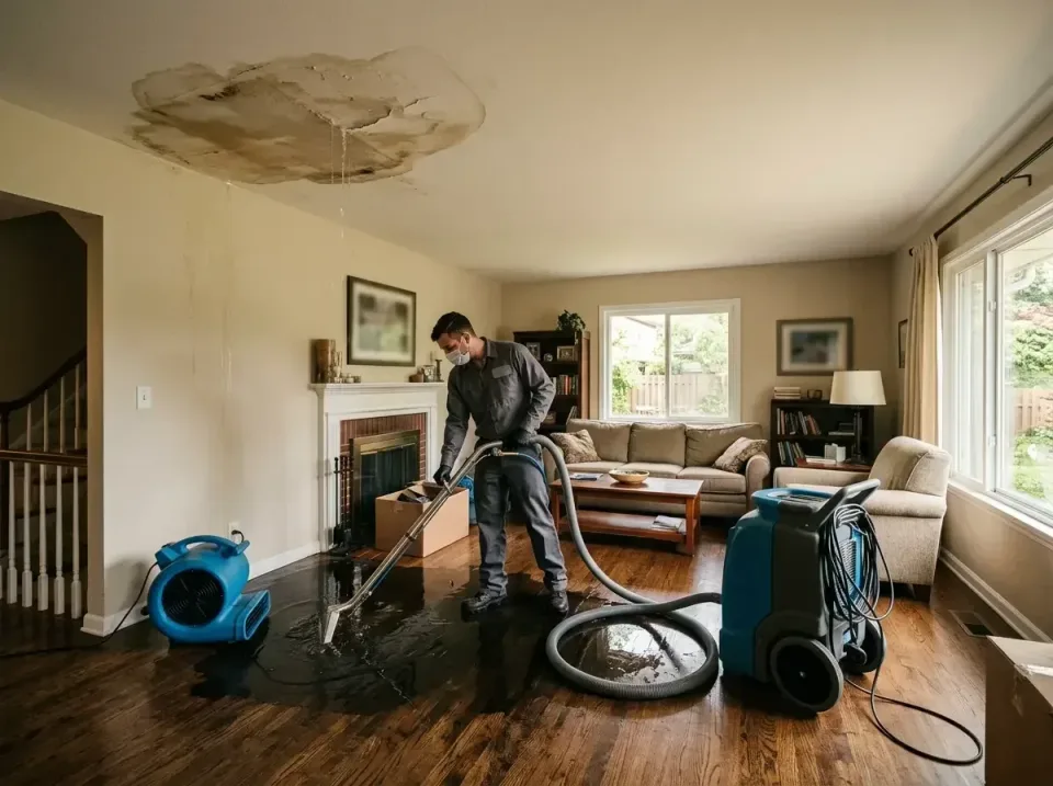 attic-pipe-burst-ceiling-drip-008 — frequently asked questions, Water Damage Restoration & Carpet Care in Homestead, FL